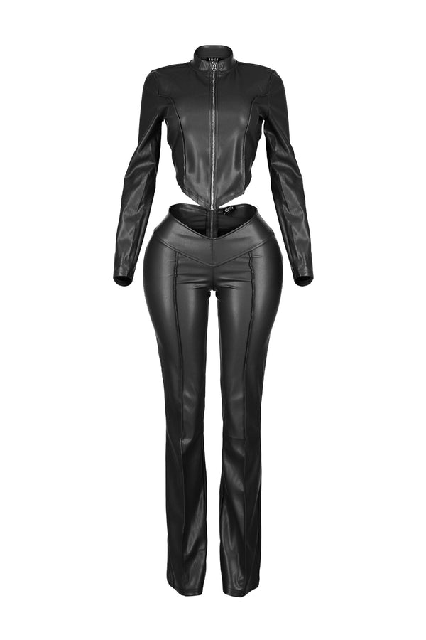 MC Iconic PU Jacket & Pants SET